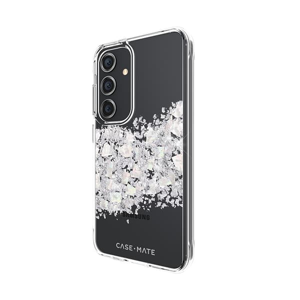 Case-Mate Karat - Samsung Galaxy S24 -kuori, joka on koristeltu helmillä (A Touch of Pearl)