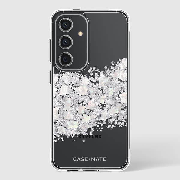 Case-Mate Karat - Samsung Galaxy S24 -kuori, joka on koristeltu helmillä (A Touch of Pearl)