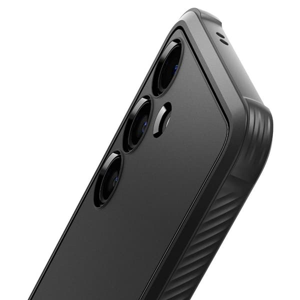 Spigen Rugged Armor - Etui til Samsung Galaxy S24 (mat sort)