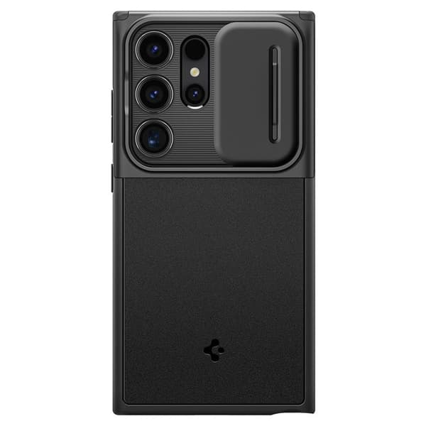 Spigen Optik Armor - Etui til Samsung Galaxy S24 Ultra (sort)