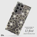 Miniatyrbild 8 av 10: Case-Mate Floral Gems - Samsung Galaxy S24 Ultra-fodral (guld)