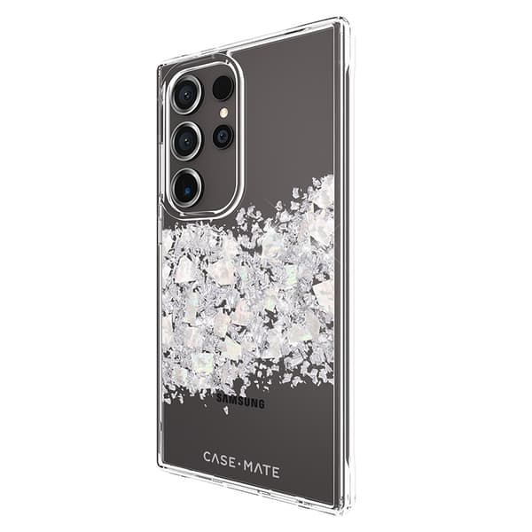 Case-Mate Karat - Samsung Galaxy S24 Ultra -kuori koristeltu helmiäisaineella (A Touch of Pearl)