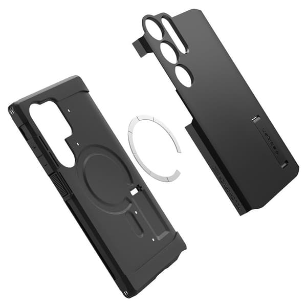Spigen Tough Armor MagSafe - Etui til Samsung Galaxy S24 Ultra (sort)