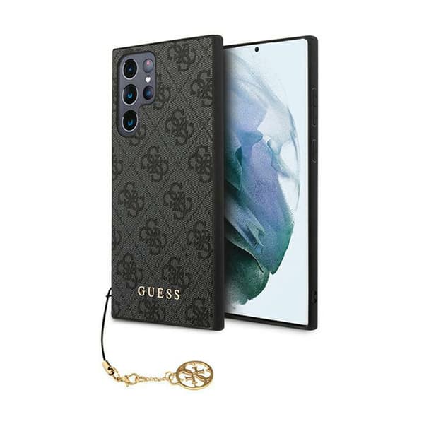 Guess 4G Charms Collection - Samsung Galaxy S24 Ultra Cover (sort)