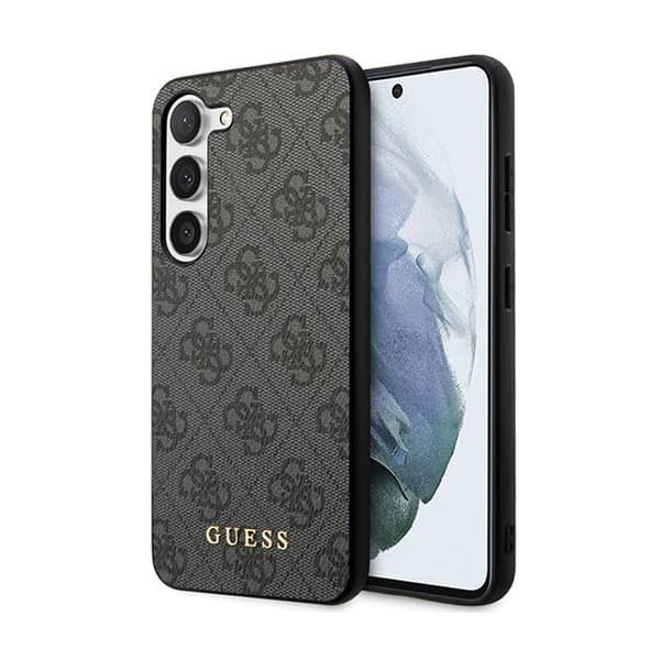 Guess 4G Metal Gold Logo - Samsung Galaxy S24+ skal (svart)