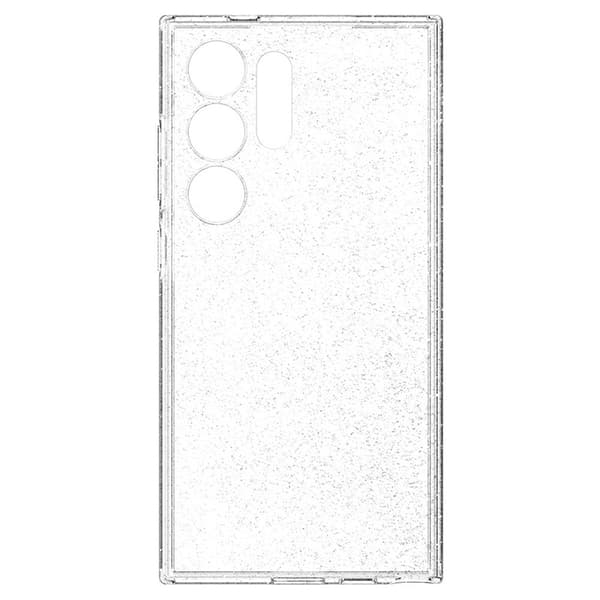 Spigen Liquid Crystal Glitter - Cover til Samsung Galaxy S24 Ultra (gennemsigtig)