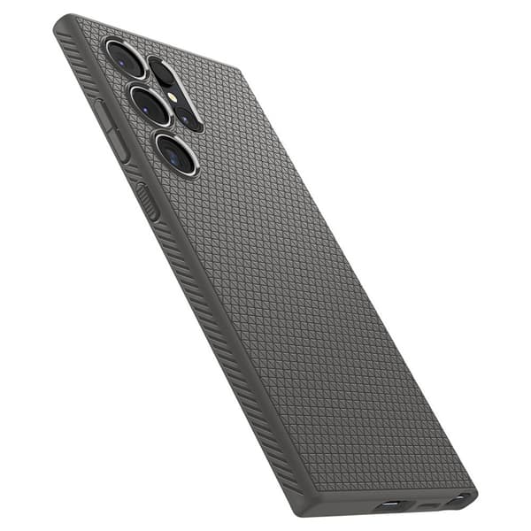 Spigen Liquid Air - etui til Samsung Galaxy S24 Ultra (granitgrå)