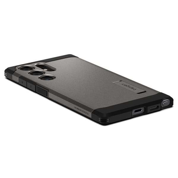 Spigen Tough Armor - Etui til Samsung Galaxy S24 Ultra (Gunmetal)