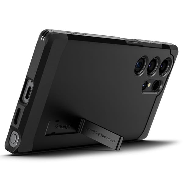 Spigen Tough Armor - Etui til Samsung Galaxy S24 Ultra (sort)