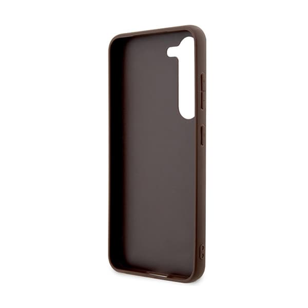 Guess 4G Big Metal Logo - Samsung Galaxy S24-fodral (brunt)