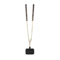 Miniatyrbild 7 av 9: Guess Crossbody 4G metalllogotyp - iPhone 11-fodral (brunt)