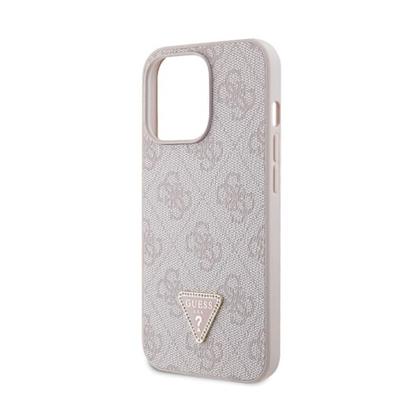 Guess Crossbody 4G metallilogo - iPhone 13 Pro -kotelo (vaaleanpunainen)