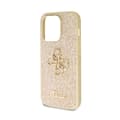 Miniatyrbillede 6 af 8: Guess Glitter Script Big 4G - iPhone 14 Pro-cover (guld)