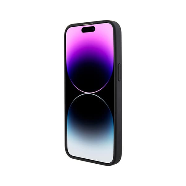 Ferrari Perforated Waves -metallilogo - iPhone 15 Pro -kuori (punainen)