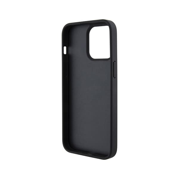 Ferrari Perforated Waves -metallilogo - iPhone 15 Pro -kuori (punainen)