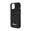 Miniatyrbillede 6 af 8: Guess Sequin Script Metal - iPhone 14 cover (sort)
