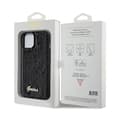 Miniatyrbillede 8 af 8: Guess Sequin Script Metal - iPhone 14 cover (sort)