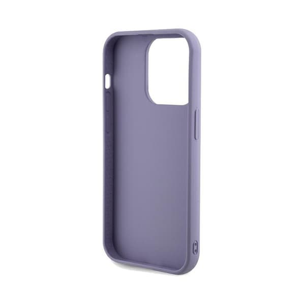 Guess Sequin Script Metal - iPhone 14 Pro-cover (lilla)