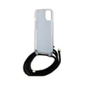 Miniatyrbild 6 av 7: Guess Crossbody Cord 4G Print - iPhone 15-fodral (svart)