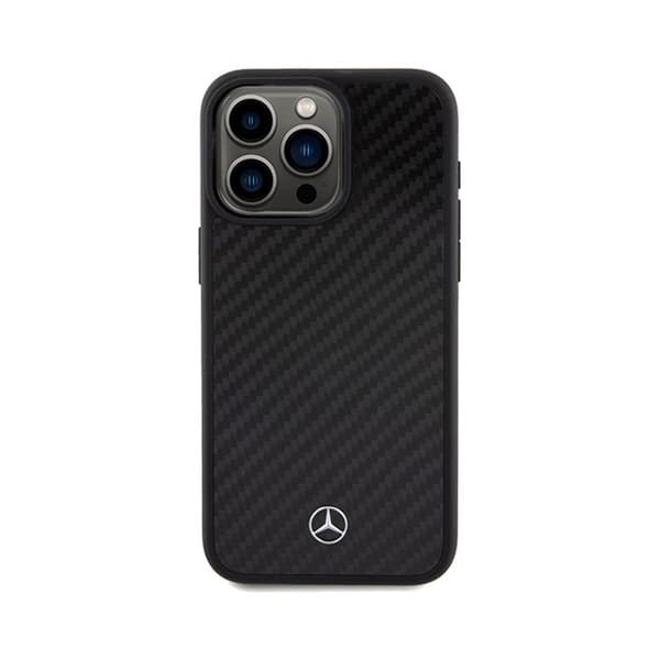 Mercedes Carbon Fiber Dynamic - iPhone 15 Pro Max -kotelo (musta)