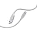Miniatyrbild 1 av 5: Cellularline mjuk kabel - USB-A till Lightning-kabel MFi-certifierad 1,2 m (grå)