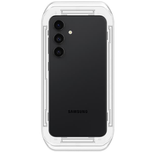 Spigen GLAS.TR EZ FIT 2-Pack - Hærdet glas til Samsung Galaxy S24 (2 stk)