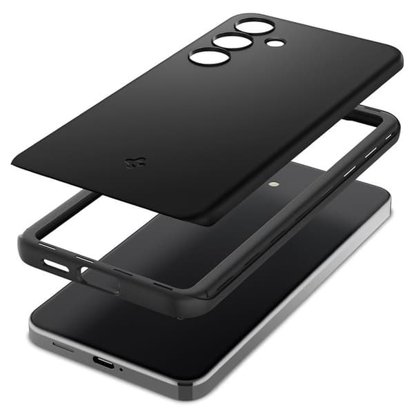 Spigen Thin Fit - Fodral till Samsung Galaxy S24 (svart)