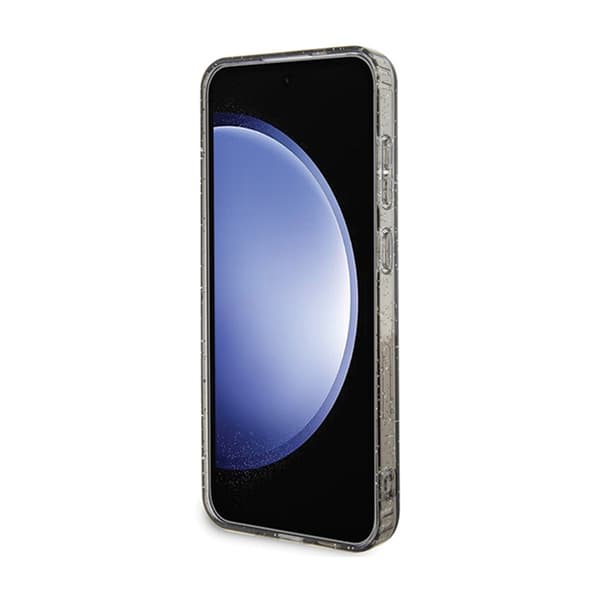 Karl Lagerfeld IML Glitter Karl & Choupette - Samsung Galaxy S24+ etui (sort)