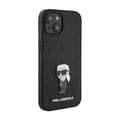 Miniatyrbild 4 av 8: Karl Lagerfeld Fixed Glitter Ikonik Logo Metal Pin - iPhone 15/14/13 Fodral (svart)