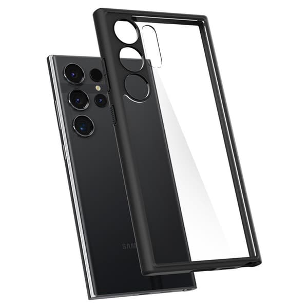 Spigen Ultra Hybrid - Etui til Samsung Galaxy S24 Ultra (mat sort)