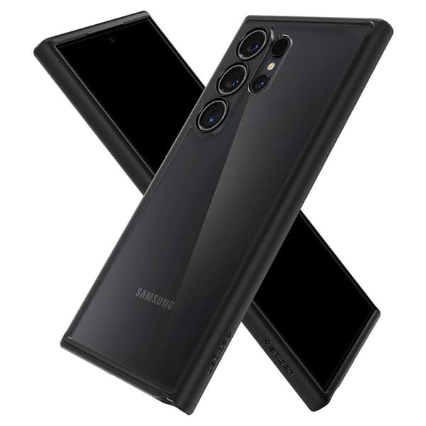 Spigen Ultra Hybrid - Etui til Samsung Galaxy S24 Ultra (mat sort)