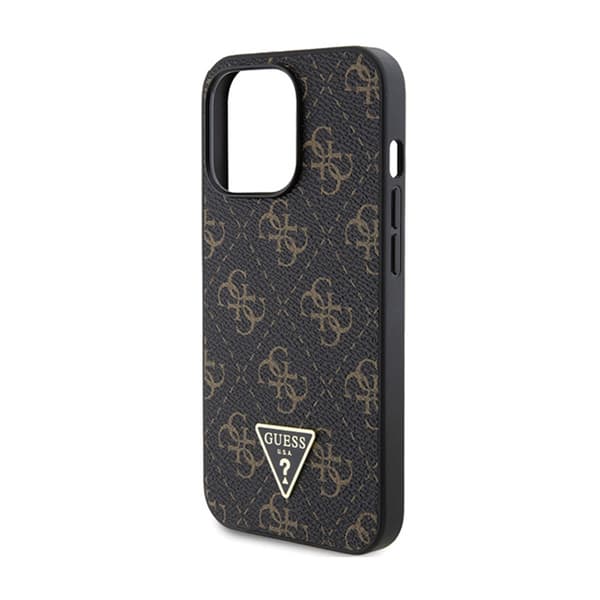 Guess 4G Triangle Metal Logo - iPhone 13 Pro Fodral (svart)