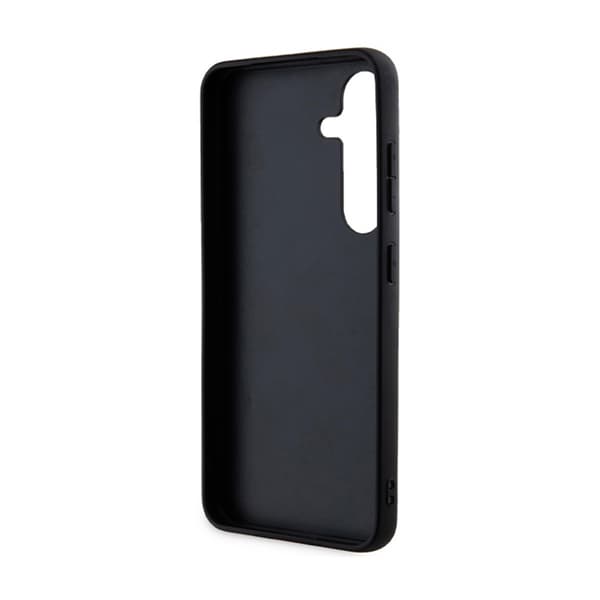 Karl Lagerfeld Fixed Glitter Ikonik Logo Metal Pin - Samsung Galaxy S24 Cover (Sort)