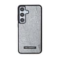 Miniatyrbild 3 av 8: Karl Lagerfeld Rhinestone metalllogotyp - Samsung Galaxy S24-fodral (silver)