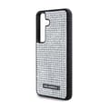Miniatyrbild 6 av 8: Karl Lagerfeld Rhinestone metalllogotyp - Samsung Galaxy S24-fodral (silver)
