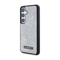 Miniatyrbild 2 av 8: Karl Lagerfeld Rhinestone metalllogotyp - Samsung Galaxy S24-fodral (silver)