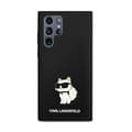 Miniatyrbillede 3 af 8: Karl Lagerfeld Silikone Choupette - Samsung Galaxy S24 Ultra Cover (sort)