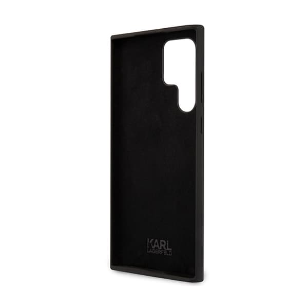 Karl Lagerfeld Silikone Choupette - Samsung Galaxy S24 Ultra Cover (sort)