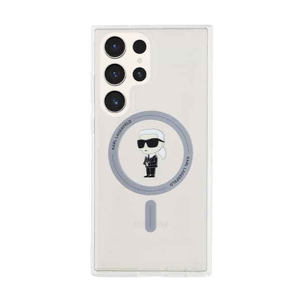 Karl Lagerfeld IML Ikonik MagSafe - Samsung Galaxy S23 Ultra Cover (gennemsigtig)