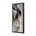 Miniatyrbillede 5 af 8: Ferrari Carbon-syet bund - Samsung Galaxy S24 Ultra-etui (sort)