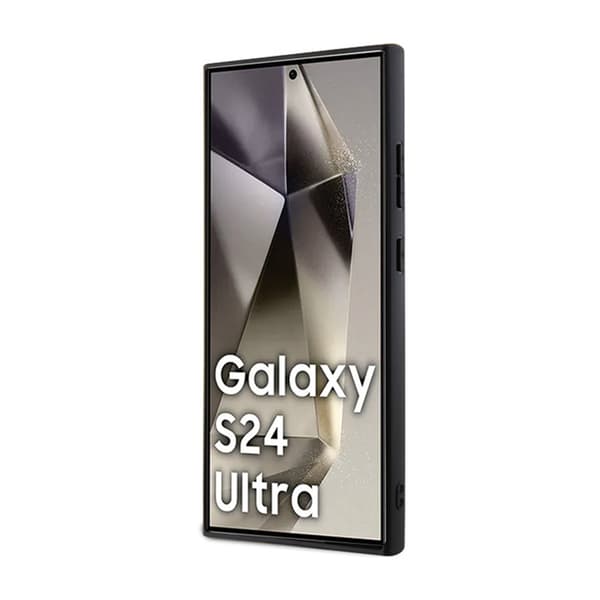 Ferrari Carbon-syet bund - Samsung Galaxy S24 Ultra-etui (sort)