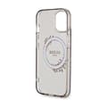 Miniatyrbillede 7 af 8: Guess IML Flowers Wreath MagSafe - iPhone 15 etui (sort)