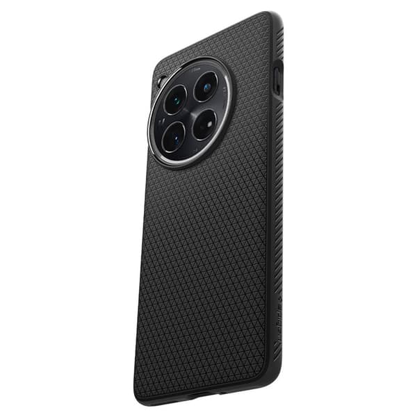 Spigen Liquid Air - Fodral för OnePlus 12 (mattsvart)