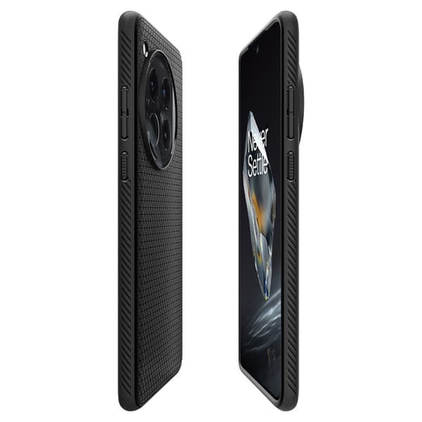 Spigen Liquid Air - Fodral för OnePlus 12 (mattsvart)