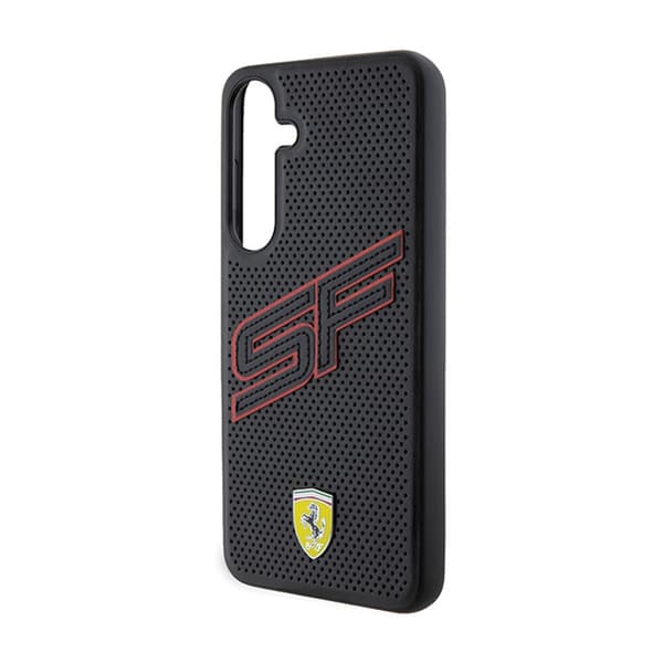 Ferrari Big SF Perforeret - Etui til Samsung Galaxy S24+ (sort)