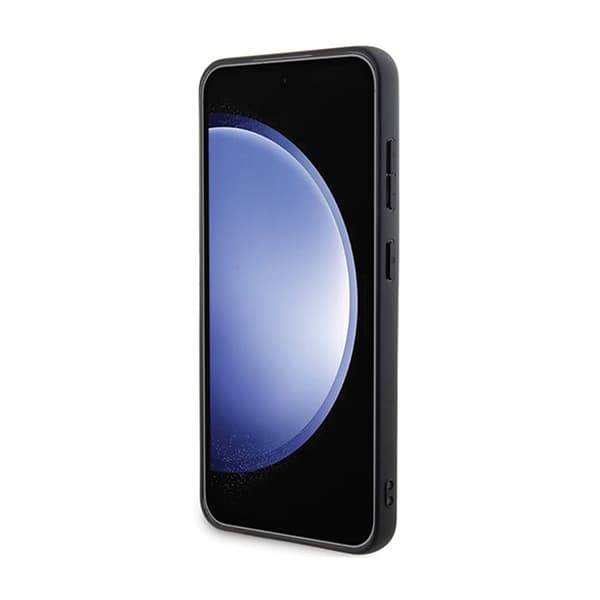 Ferrari Carbon-syet bund - Samsung Galaxy S24-cover (sort)