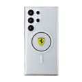 Miniatyrbillede 3 af 8: Ferrari IML Transp Inner Circle Line MagSafe - Samsung Galaxy S24 Ultra Cover (gennemsigtig)