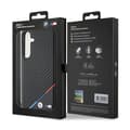 Miniatyrbild 8 av 8: BMW Carbon Tricolor Line MagSafe - Samsung Galaxy S24-fodral (svart)