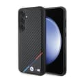 Miniatyrbild 1 av 8: BMW Carbon Tricolor Line MagSafe - Samsung Galaxy S24-fodral (svart)