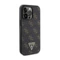 Miniatyrbillede 4 af 8: Guess 4G Triangle Metal Logo - iPhone 14 Pro Cover (Sort)